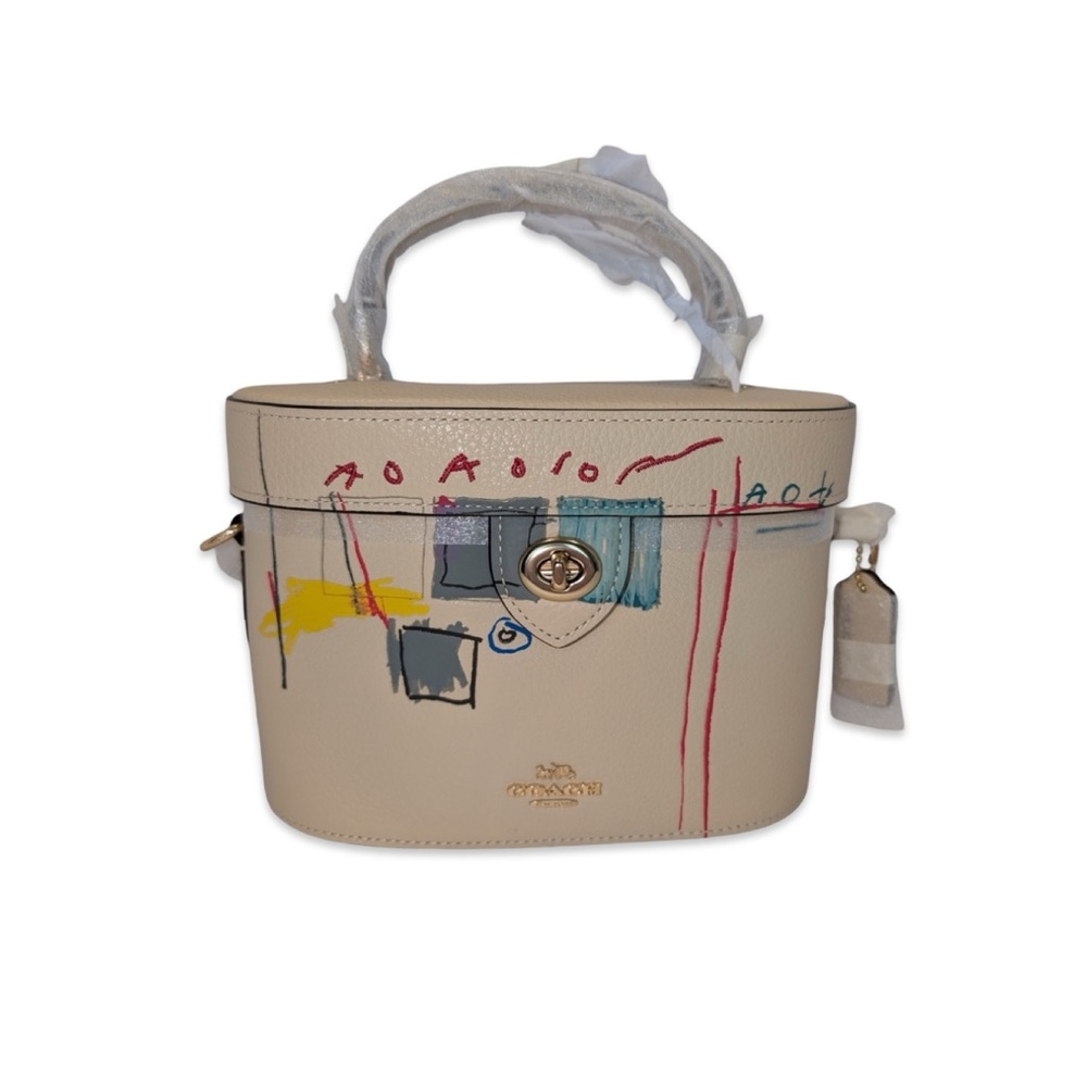 RARE Jean-Michel Basquiat x COACH - Two Way vanity bag - Limited Edition Collab - Picture 7 of 9
